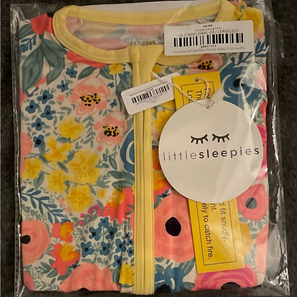 NEW IN BAG Secret Garden 6-12months Zippy
